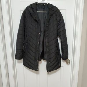 Maternity puffer/trench coat